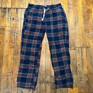 Abercrombie & Fitch Pajama Pants Women's Medium Multi Tartan Plaid Sleepwear